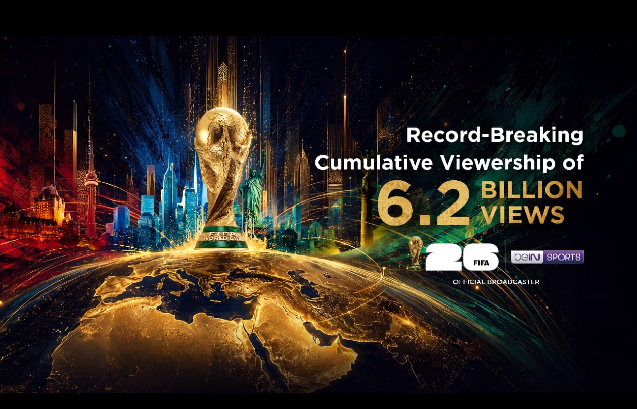 beIN SPORTS scores record-breaking 6.2 billion cumulative viewership for FIFA World Cup 2026™