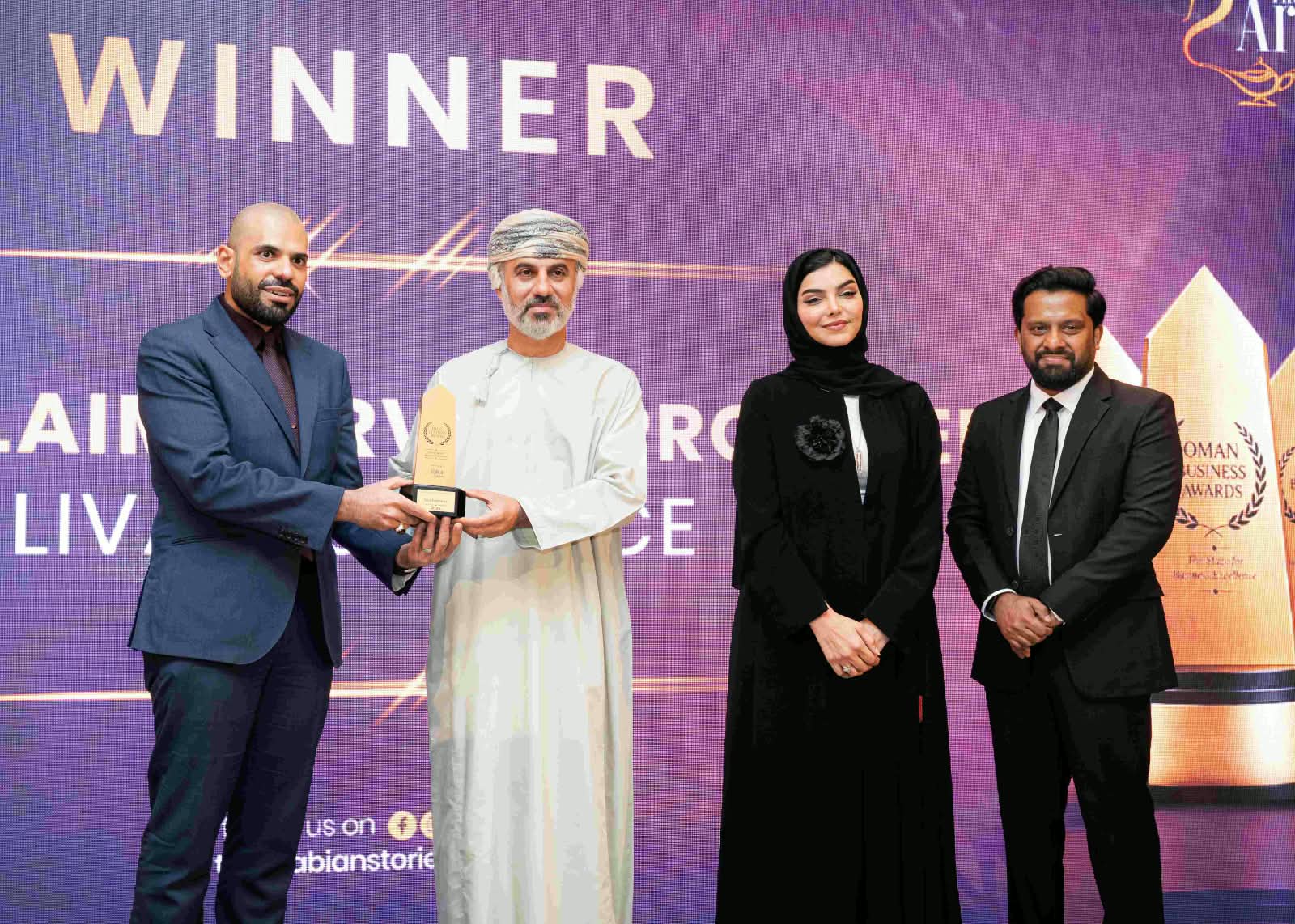 Liva Insurance Wins "Claims Service Excellence Award"