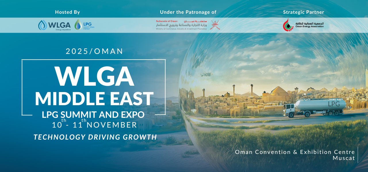 WLGA Middle East LPG Summit & Expo 2025 to Convene Global LPG Stakeholders in Oman this November